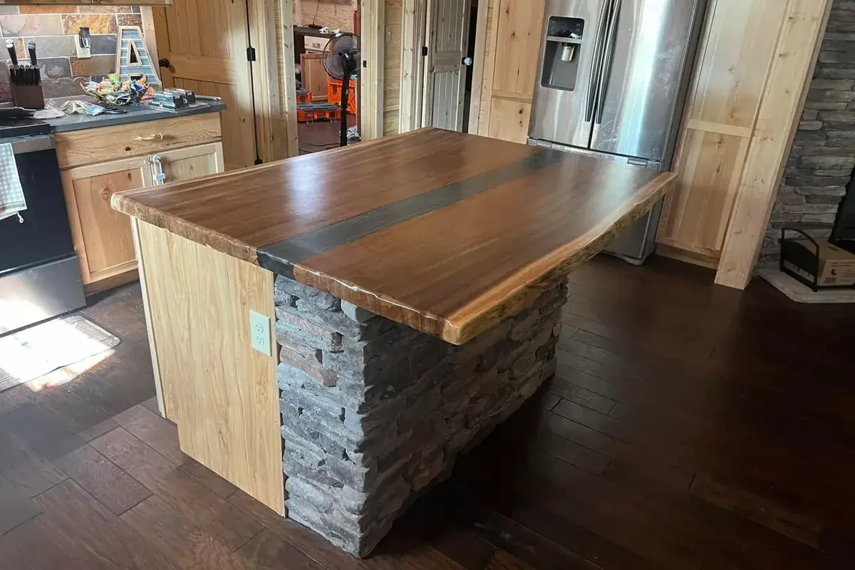 Rustic Kitchen Remodel in Claremore, OK by C&A Roofing & Construction — Project 1 project photo 4