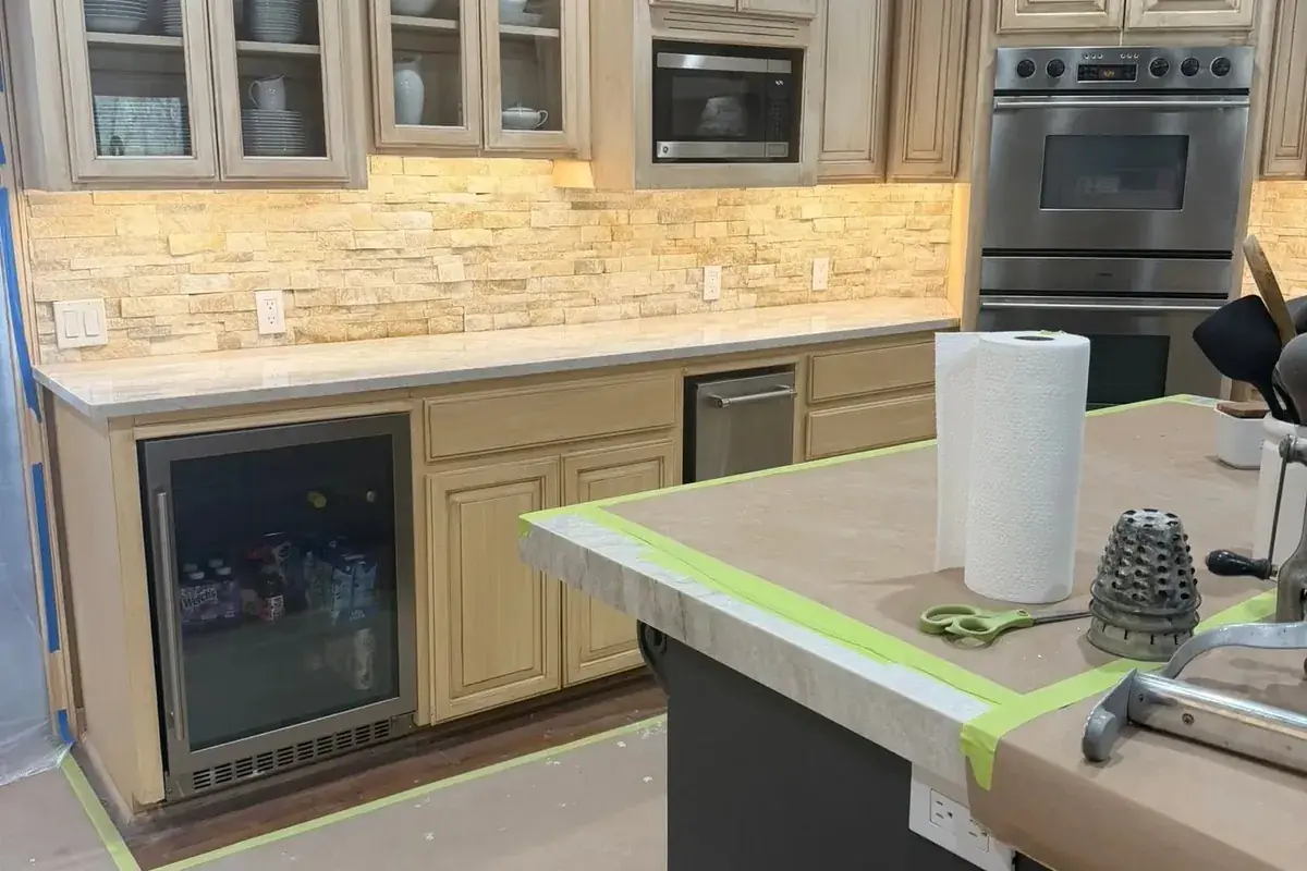 Traditional Kitchen Remodel in Claremore, OK by C&A Roofing & Construction — Project 1 project photo 2