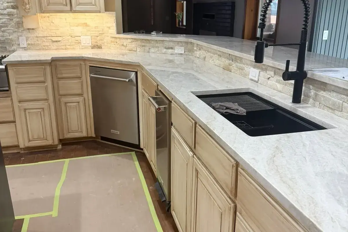 Traditional Kitchen Remodel in Claremore, OK by C&A Roofing & Construction — Project 1 project photo 3