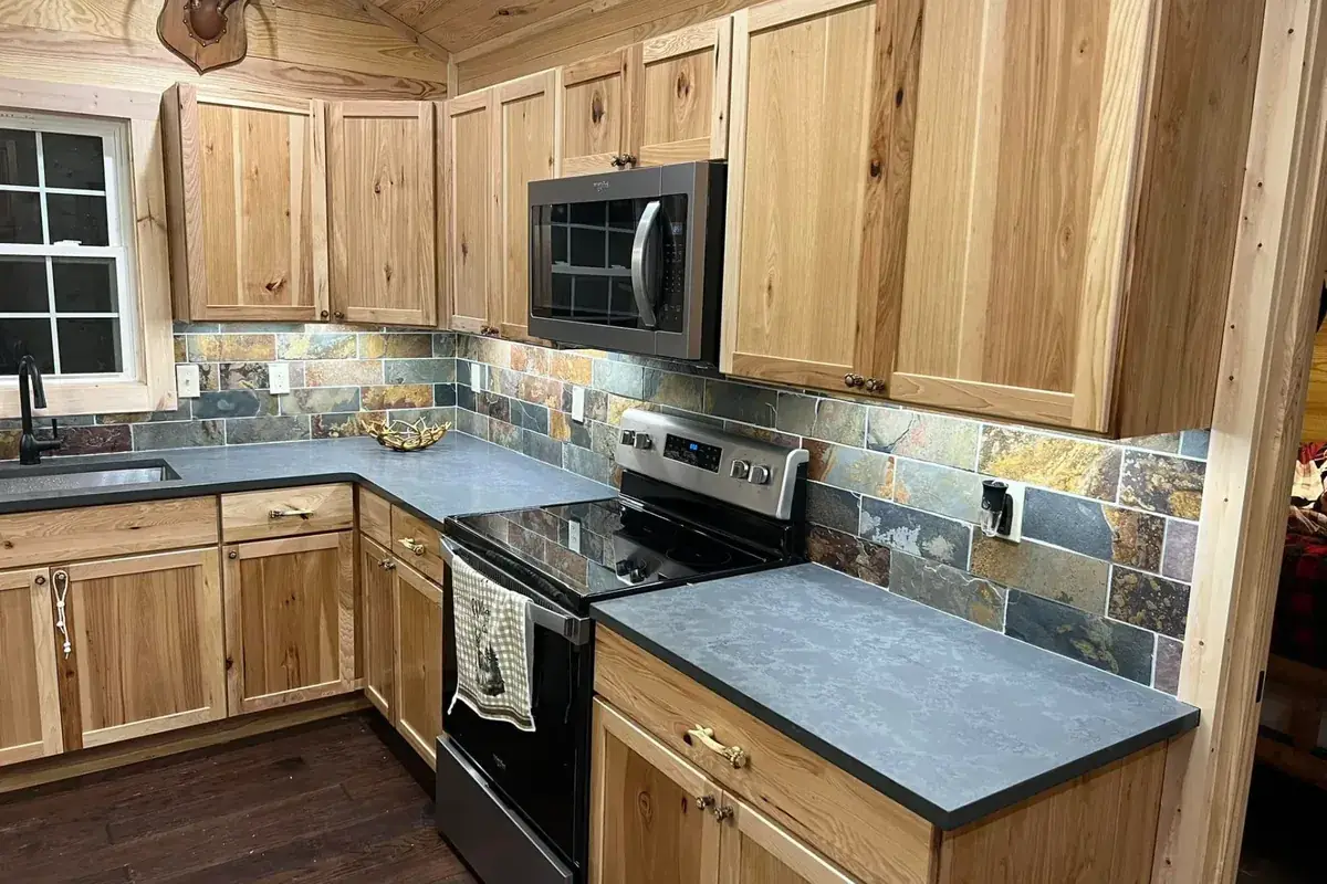 Rustic Kitchen Remodel in Claremore, OK by C&A Roofing & Construction — Project 2 project photo
