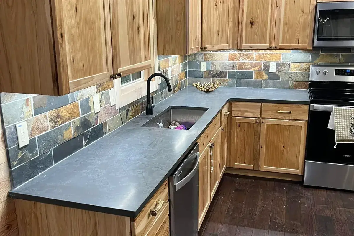 Rustic Kitchen Remodel in Claremore, OK by C&A Roofing & Construction — Project 2 project photo 2