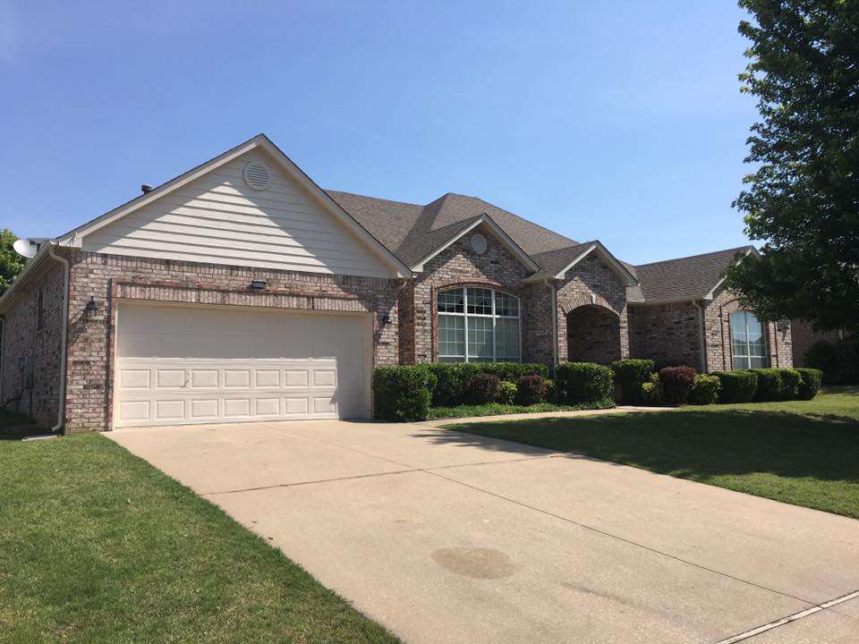 Beautiful brick home exterior showcasing quality construction