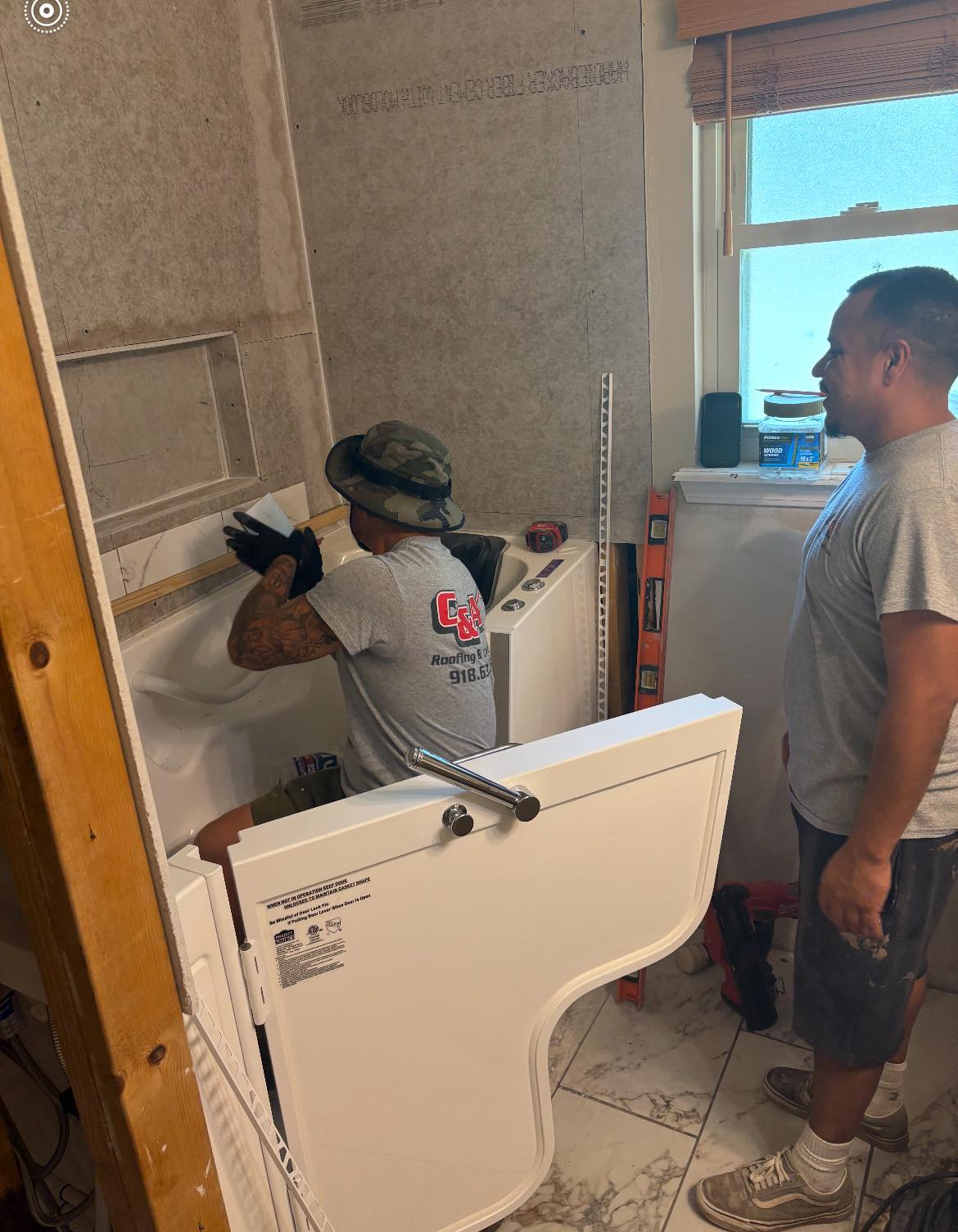 Quality roofing work completed on residential home